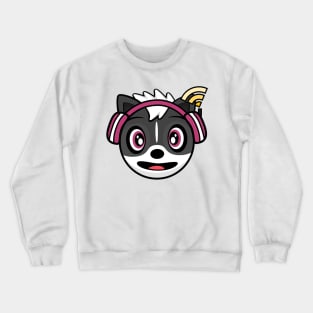 Happy Melody Skunk Crewneck Sweatshirt